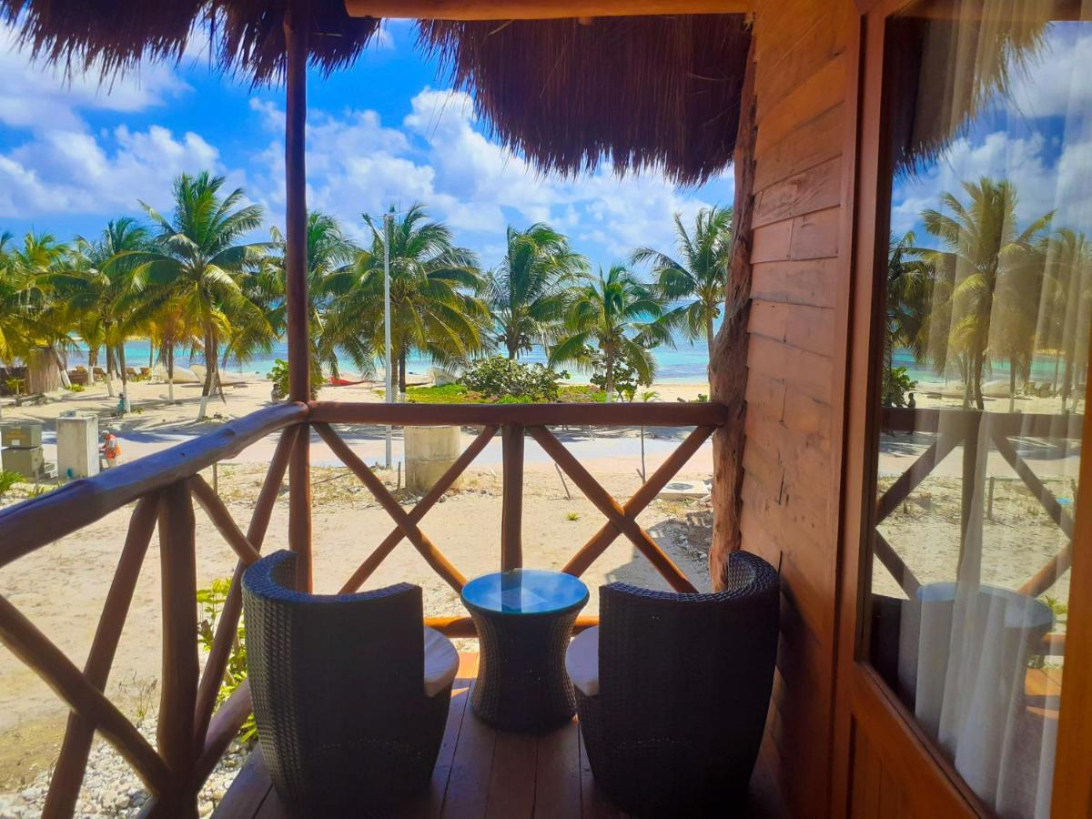 Palmeras De Mahahual Cabanas Exterior foto