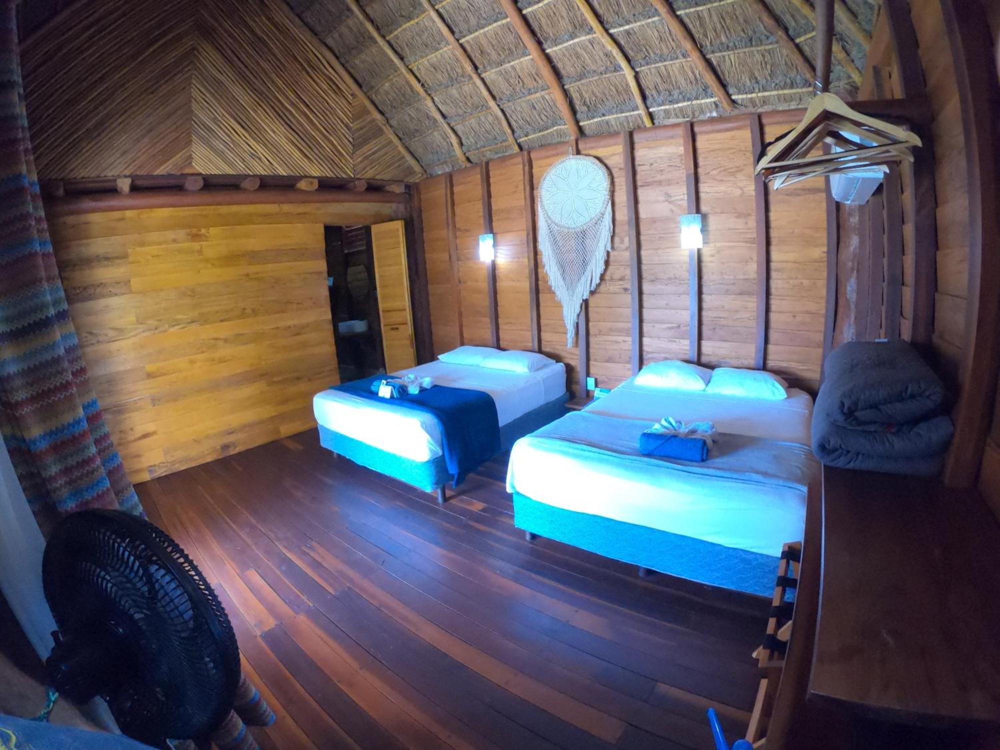 Palmeras De Mahahual Cabanas Quarto foto