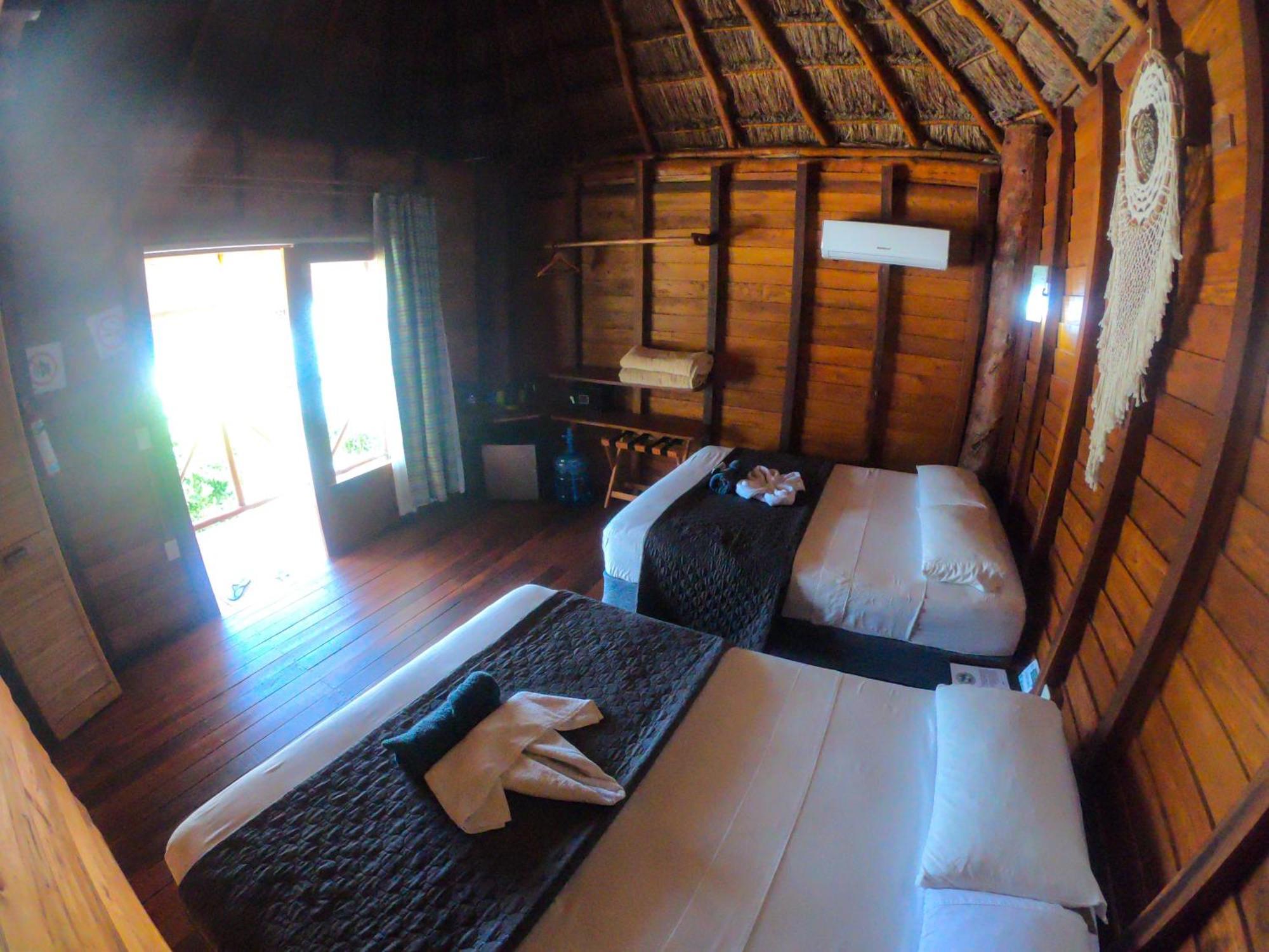 Palmeras De Mahahual Cabanas Quarto foto