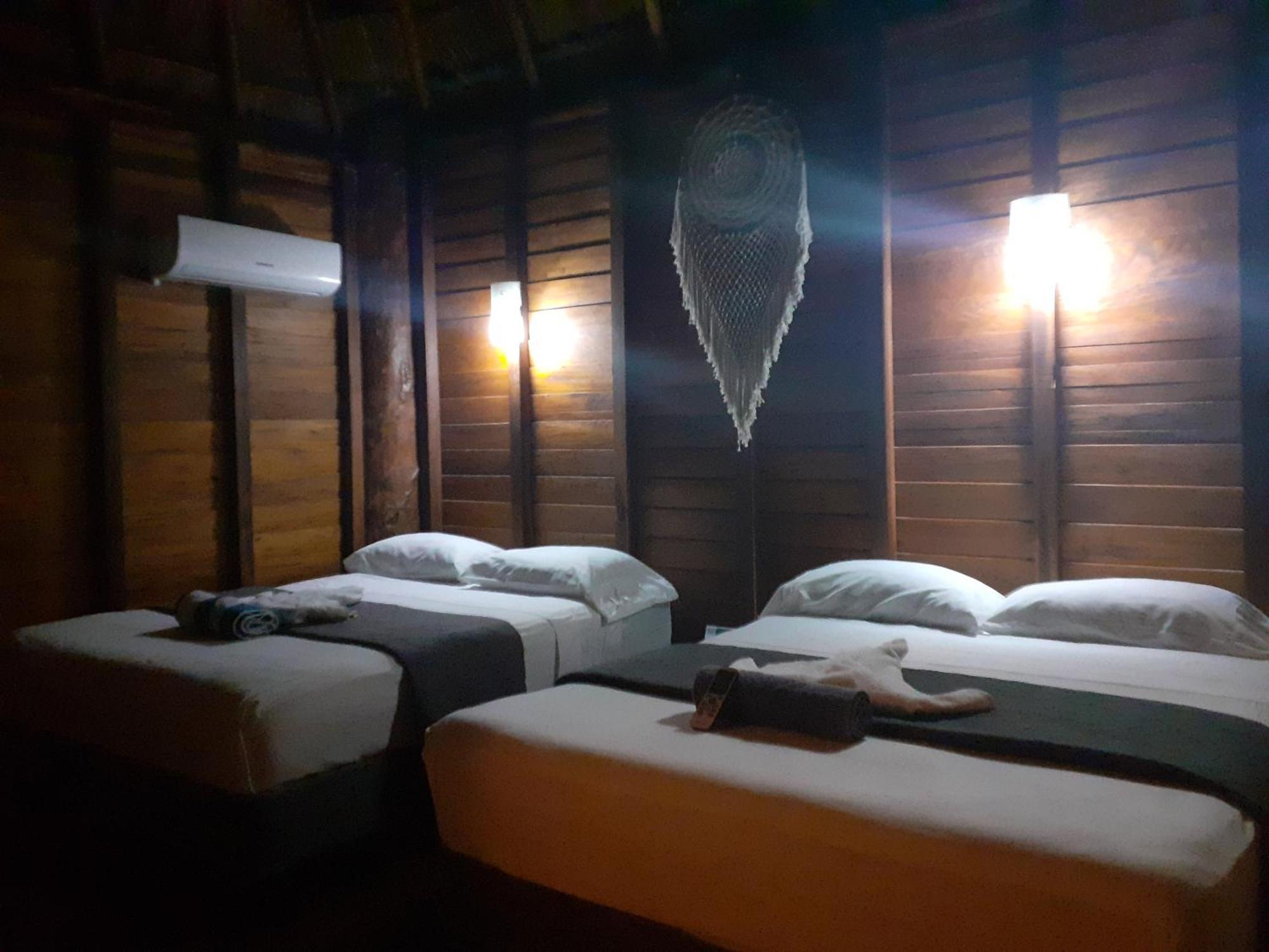 Palmeras De Mahahual Cabanas Quarto foto