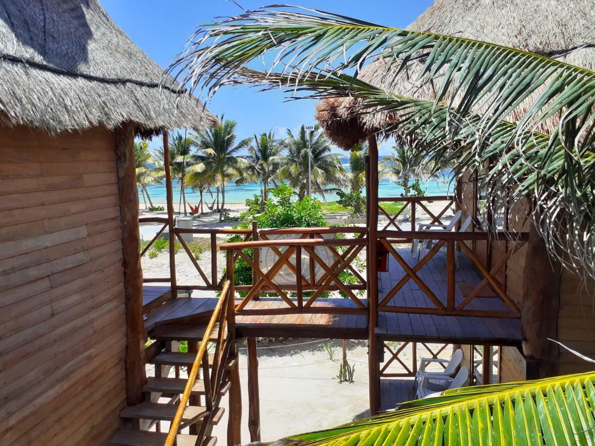 Palmeras De Mahahual Cabanas Exterior foto