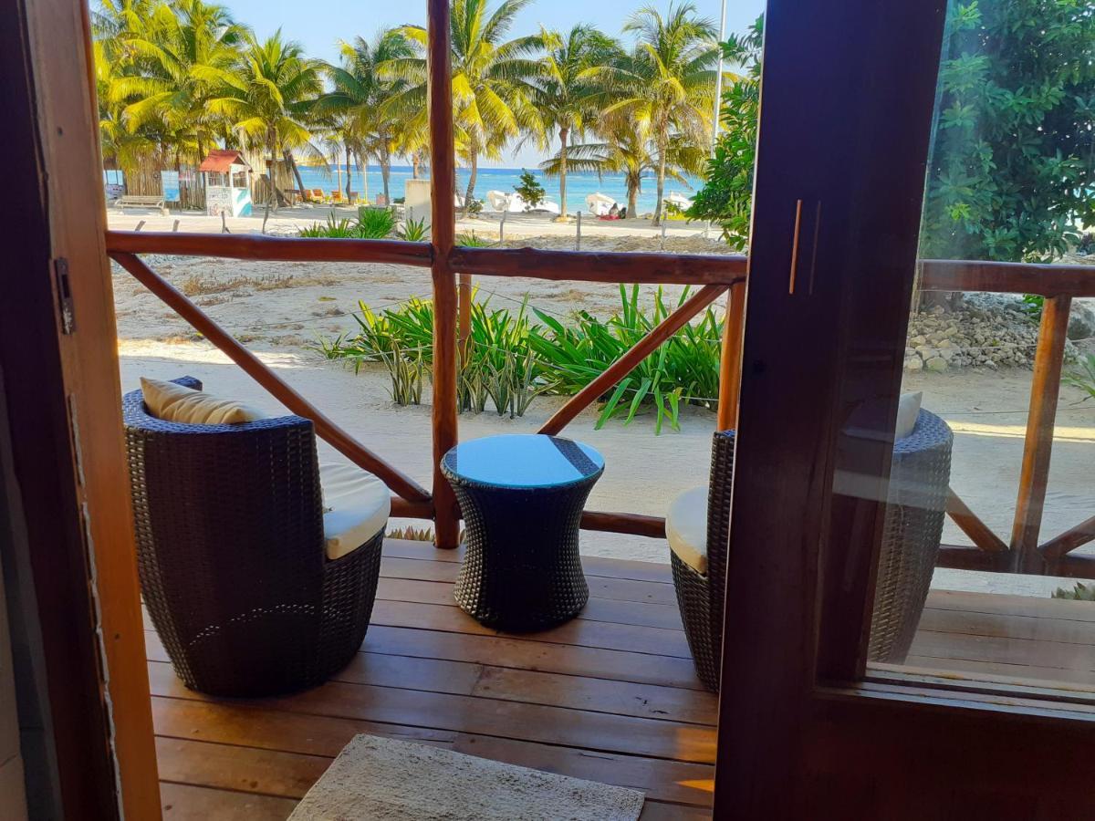 Palmeras De Mahahual Cabanas Exterior foto